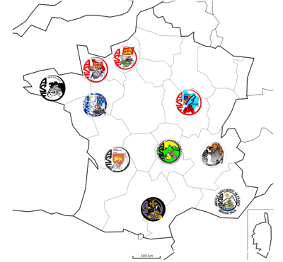 Carte regions ASF 2018
