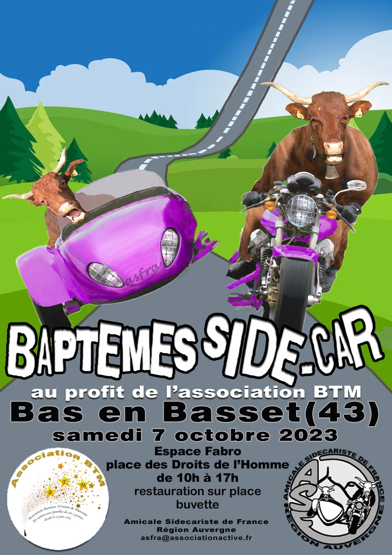Bapteme side car bas en bassetv33 internet