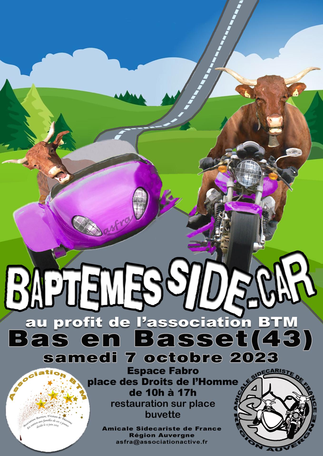 Bapteme side car bas en bassetv33 internet